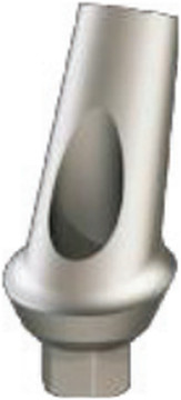 Anatomic angled abutment, 25°