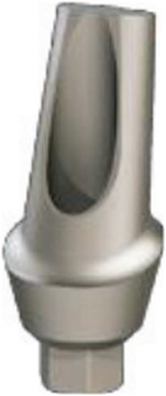 Anatomic angled abutment, 15°
