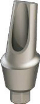 Anatomic angled abutment, 15°