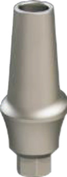 Concave anatomic straight abutment