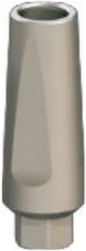 Straight slim abutment